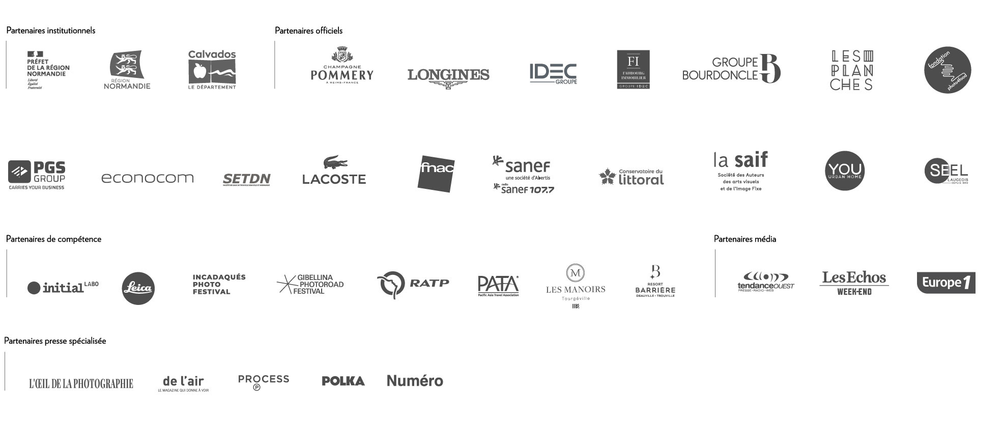 Logos Partenaires 2023