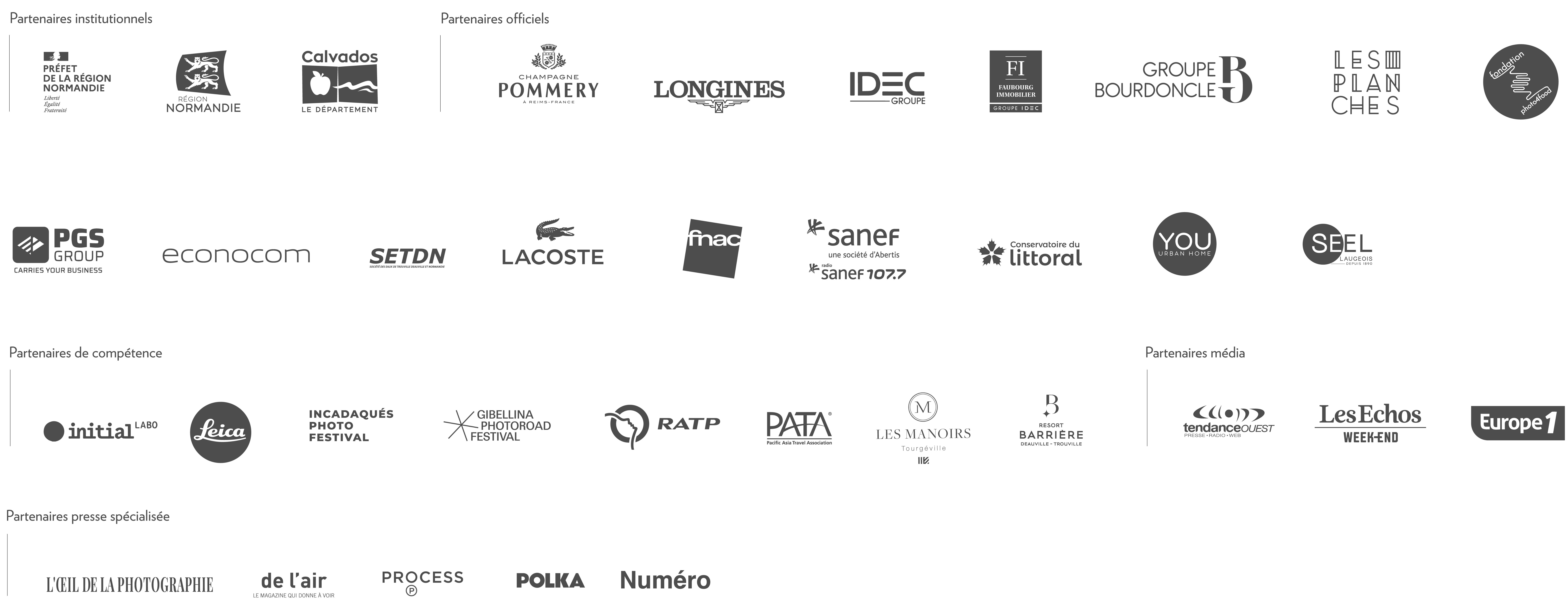 Logos Partenaires 2023